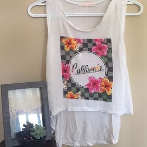 High Low California Top